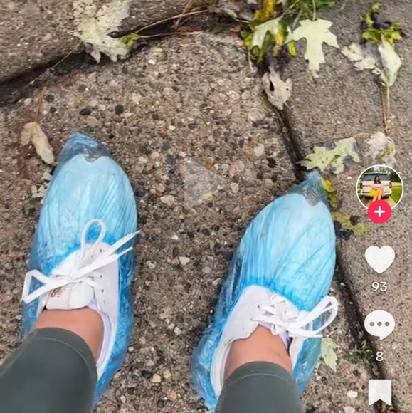 BUSELF Shoe Covers Blue Plastic - Picture 9 of 9